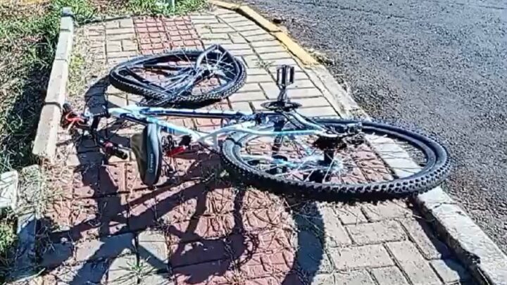 Ciclista morre após colisão entre bicicleta e caminhão em Chapecó