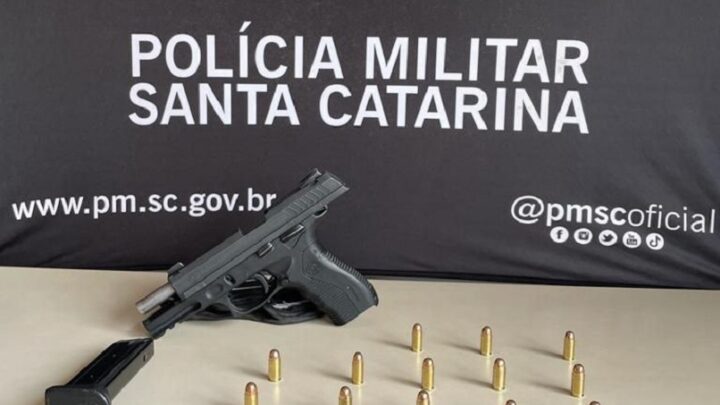 Homem é detido após ir cobrar dívida armado em Chapecó