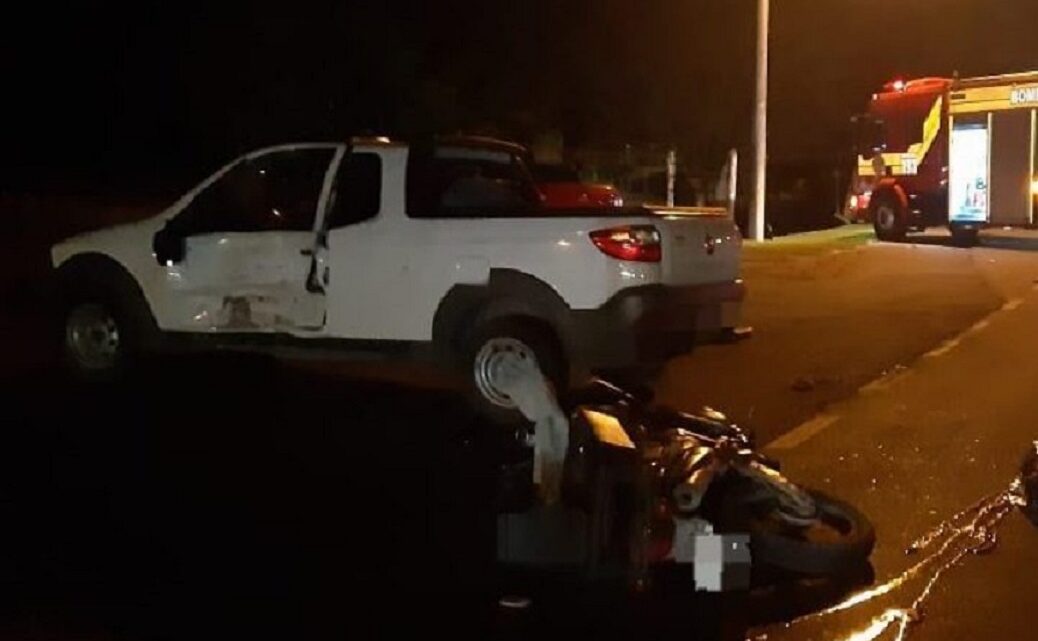 Homem morre após acidente entre carro e moto em Cocal do Sul