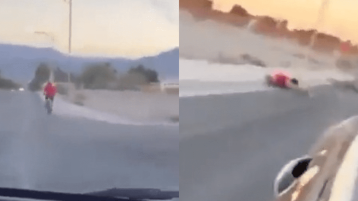 Vídeo mostra adolescentes atropelando ciclista de propósito nos EUA