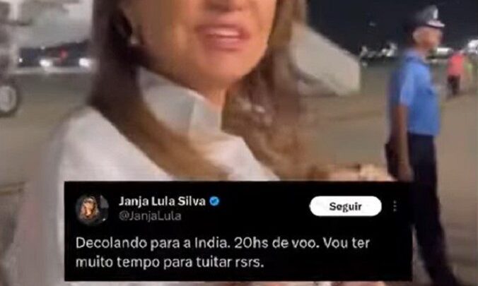 “Vou sair dançando”: Janja apaga vídeo na Índia após críticas por ausência de Lula no RS