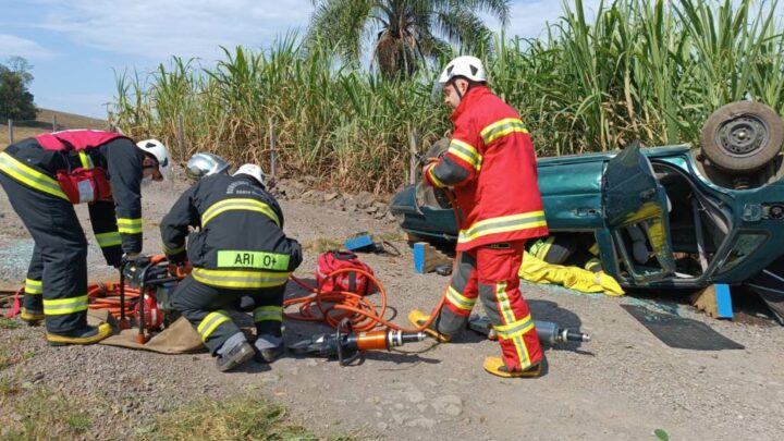 Idoso de 85 anos morre ao capotar veículo em Concórdia