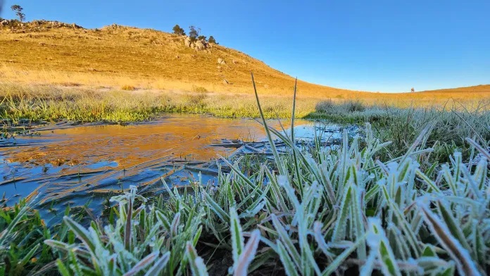 Semana termina com frio de -3.6 °C e geada em SC