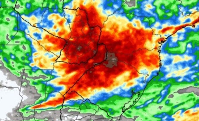 “Em três dias vai chover em SC o volume previsto para um mês inteiro”, diz especialista