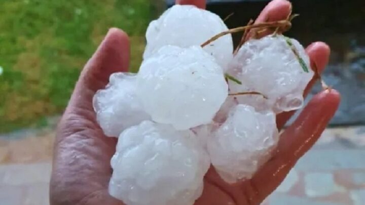 Granizos do tamanho de ovos de galinha apavoram população