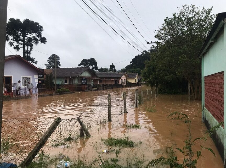 Chuvas em SC: 25 cidades já registraram ocorrências