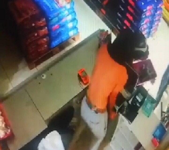 Vídeo: homem é preso por furtar loja agropecuária em Concórdia