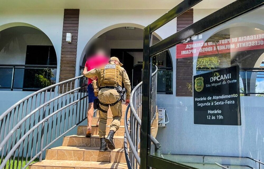 Polícia Militar prende homem por Importunação Sexual em São Miguel do Oeste