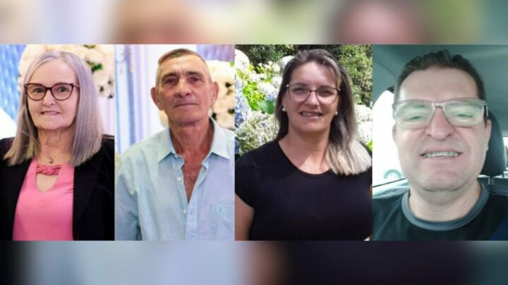 Vítimas de grave acidente na SC 355 entre carro e caminhão eram da mesma família