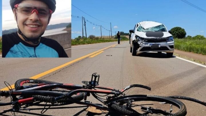 Ciclista morre após colisão com veículo no interior de Zortéa