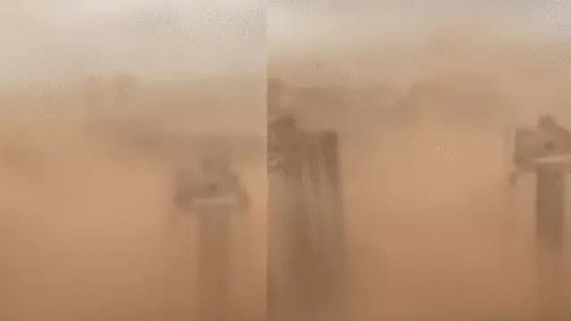 Vídeo: após seca e fumaça, Manaus tem tempestade de areia e assusta moradores