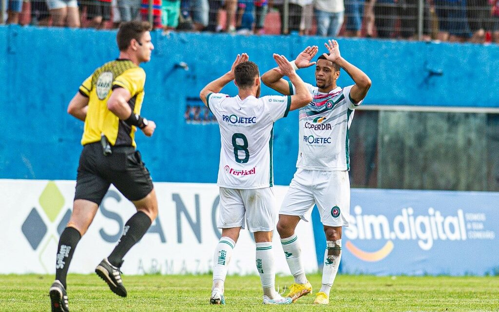 Concórdia empata com Marcílio Dias e decide título da copa Santa Catarina em casa