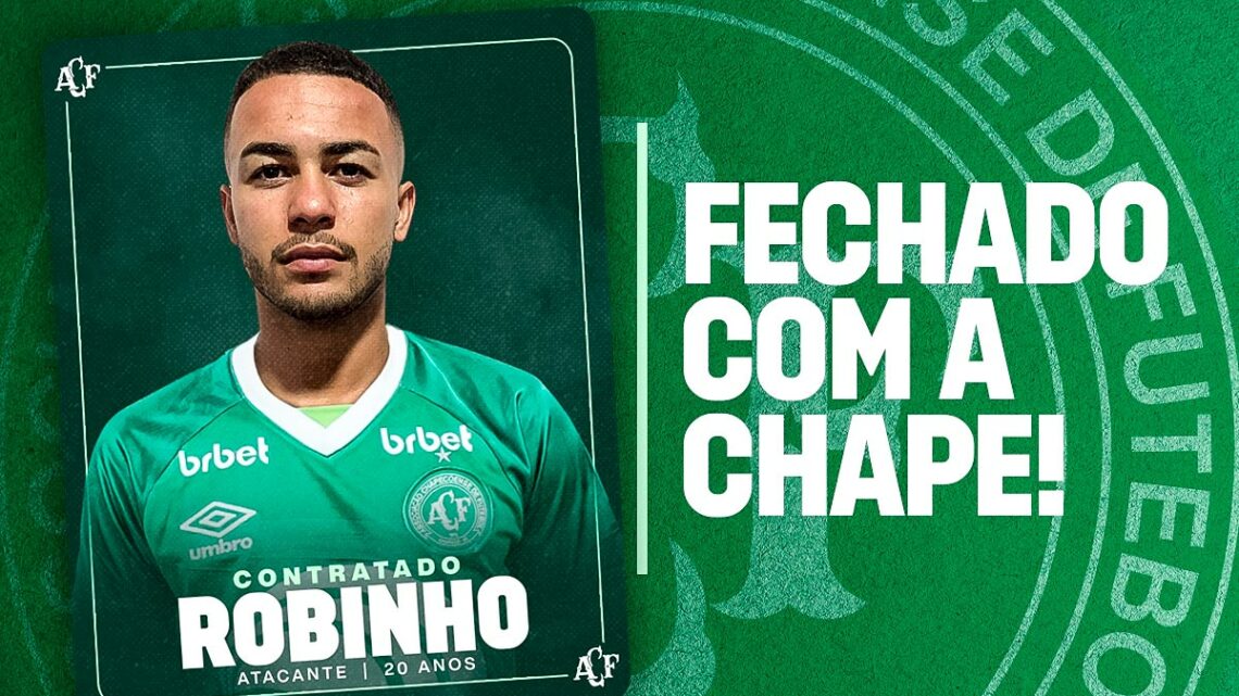 Atacante Robinho, de 20 anos, é o novo reforço do Verdão