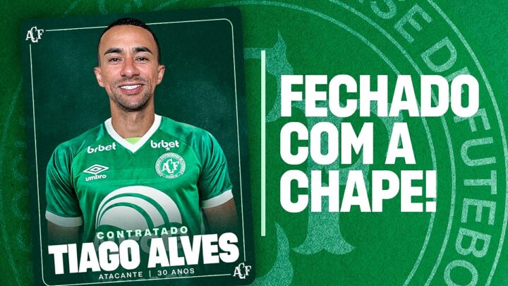 Chapecoense contrata o atacante Tiago Alves