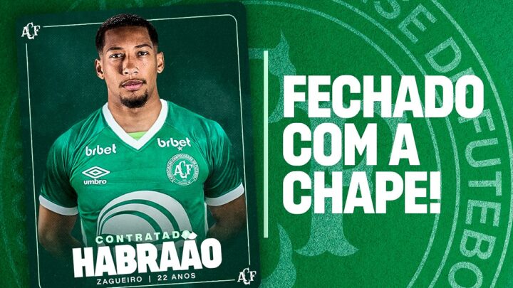 Zagueiro Habraão é contratado pela Chapecoense
