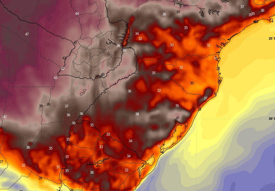 Onda de calor chega a SC e temperaturas podem atingir os 40ºC; veja quando