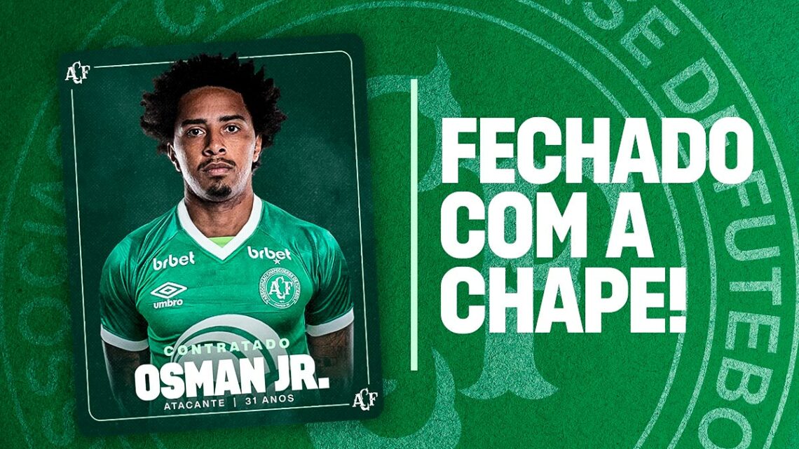 Jogador Osman Jr. é o novo atacante da Chapecoense