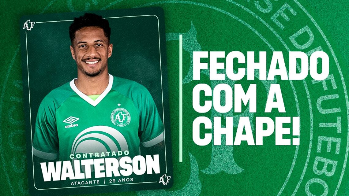 Atacante Walterson é o novo reforço do Verdão