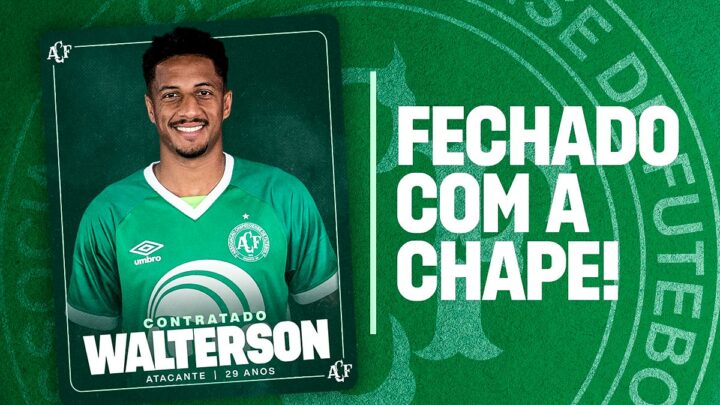 Atacante Walterson é o novo reforço do Verdão