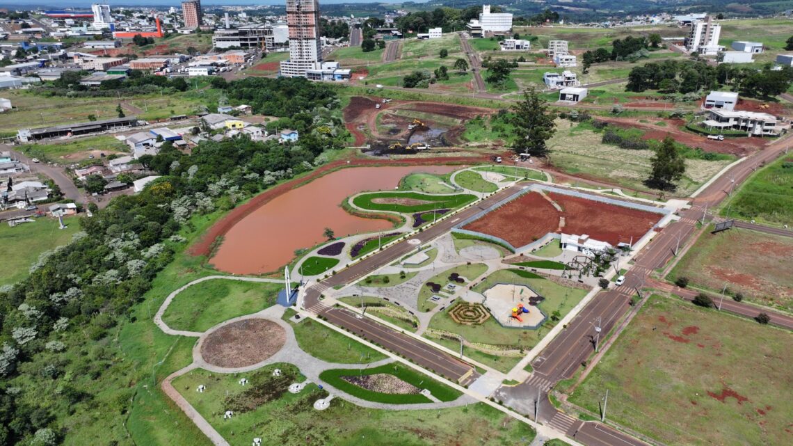 Novos lagos do parque Edir de Marco têm previsão de conclusão em fevereiro