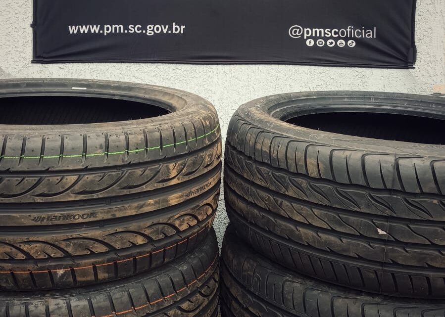 Dois homens são presos por receptação de pneus furtados em Maravilha