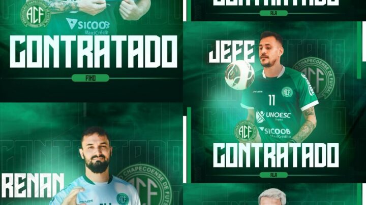 Chapecoense Futsal apresenta caras novas para a temporada
