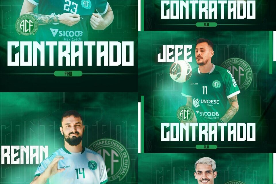 Chapecoense Futsal apresenta caras novas para a temporada