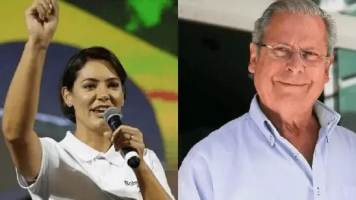 Veja o que José Dirceu disse sobre Michelle Bolsonaro como candidata à Presidência em 2026
