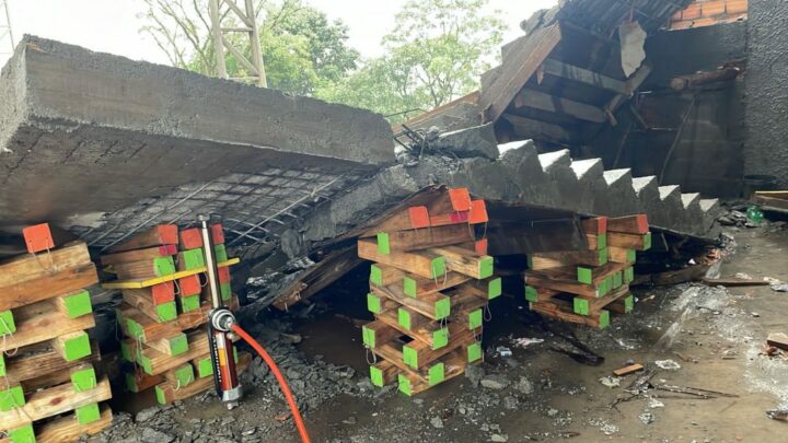 Trabalhadores morrem durante obra de escola no Oeste de SC