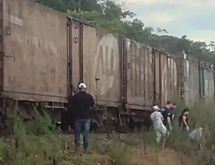 Homem é atropelado por trem em SC