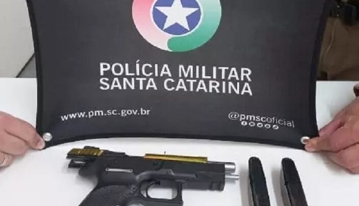 Adolescente é apreendido por disparar arma de fogo em acampamento cigano