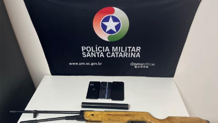 Homem é preso com drogas e arma de fogo em Irani