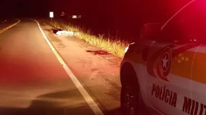 Motorista morre ao ser arrastado por 5 metros pela própria moto na SC 114