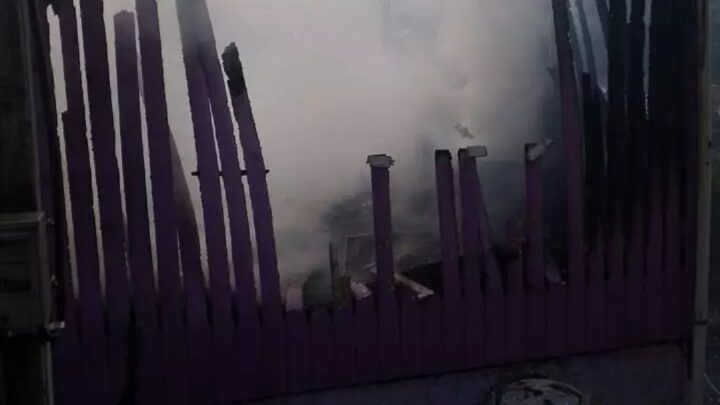 Incêndio destrói casa no município de Ipira no Oeste