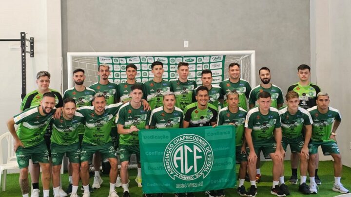 Chapecoense Futsal apresenta jogadores e inicia pré-temporada