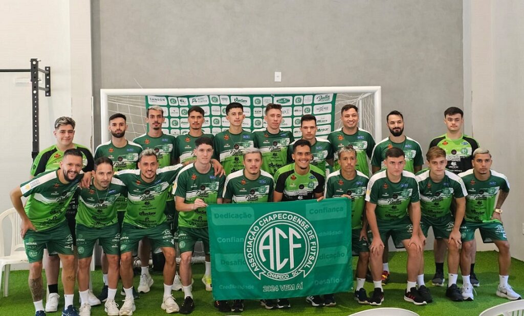 Chapecoense Futsal apresenta jogadores e inicia pré-temporada