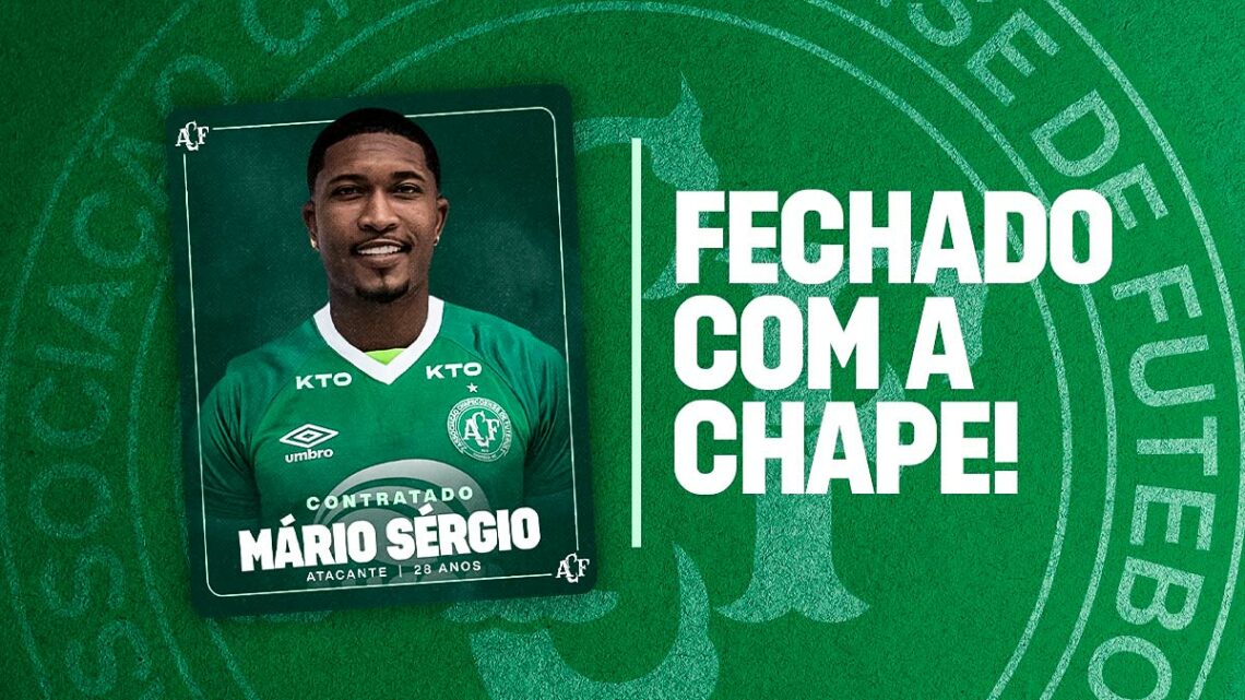 Em buscas de reforços, Chape acerta com atacante Mário Sérgio