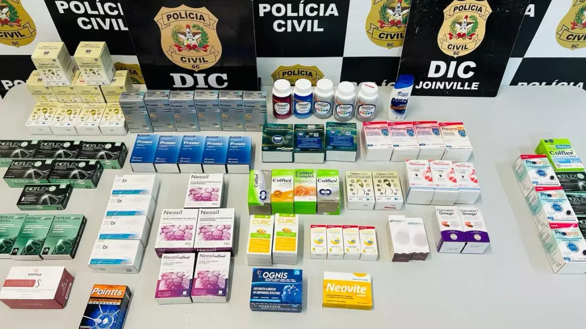 Quadrilha de colombianos é presa após furtar farmácias em SC