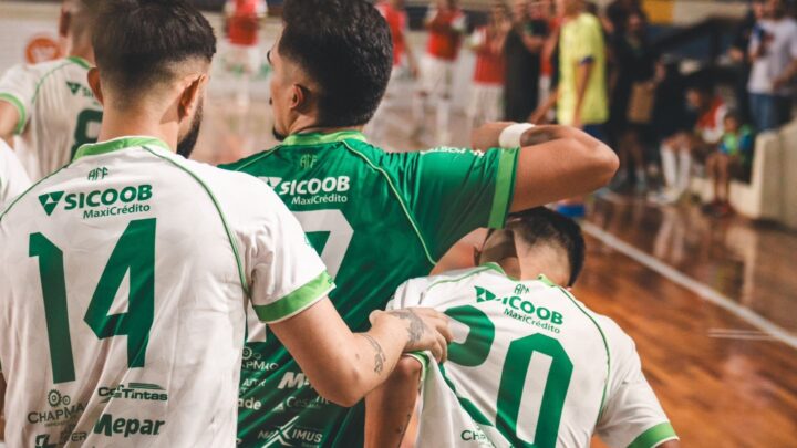 Chapecoense Futsal vence Capinzal e mantém 100% de aproveitamento
