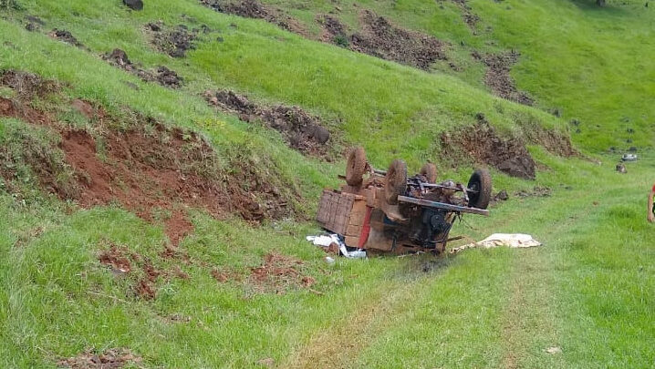 Trabalhadora morre após acidente com carreta agrícola em Nova Itaberaba