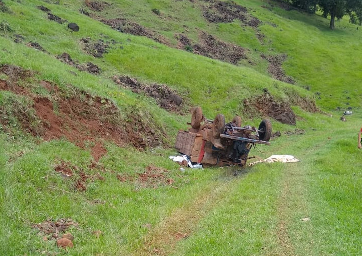 Trabalhadora morre após acidente com carreta agrícola em Nova Itaberaba