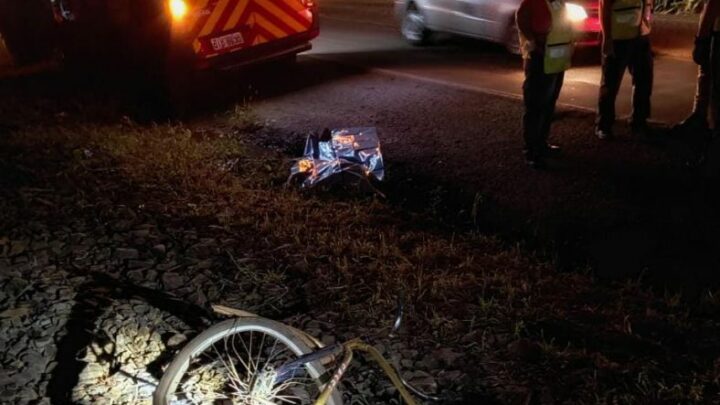 Ciclista é morto por atropelamento na SC-163 em Itapiranga