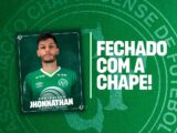 Chapecoense contrata o zagueiro Jhonnathan de 23 anos
