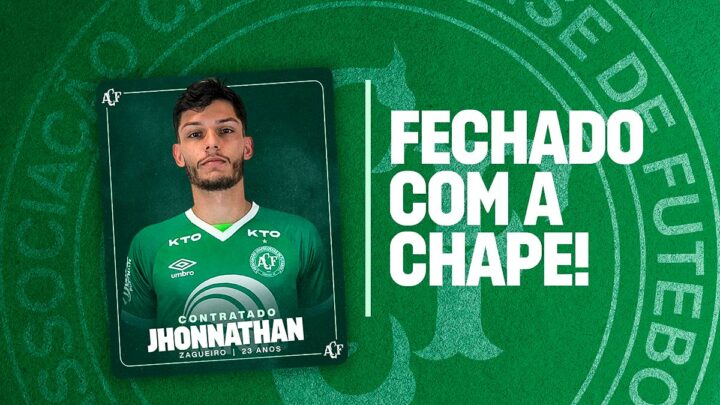 Chapecoense contrata o zagueiro Jhonnathan de 23 anos