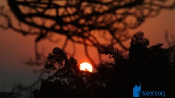 Quando a frente fria chega a SC para aliviar o calorão