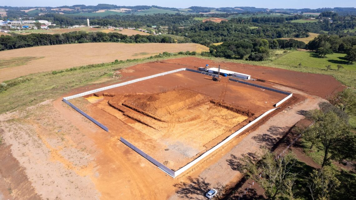 Imagens: Arena Multiuso Chapecó tem obras iniciadas