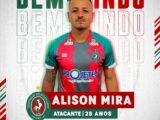 Atacante Alison Mira é contratado pelo Concórdia