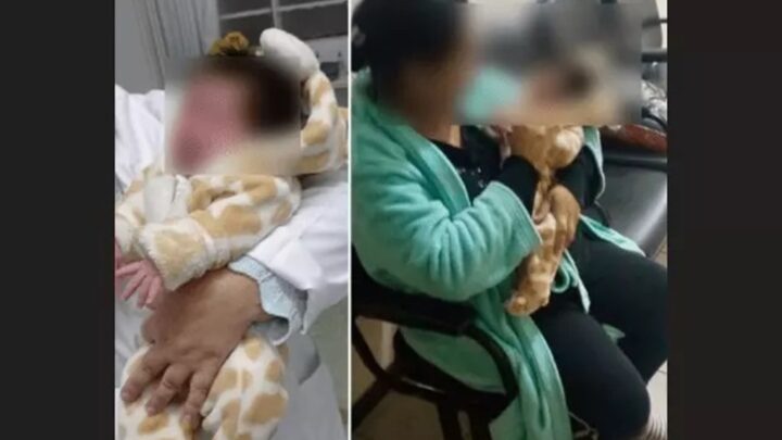 Bebê de 7 dias engasga com leite materno e é salva por policiais no Norte de SC