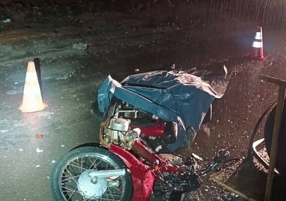 Homem morre após sofrer queda de moto em Pinhalzinho