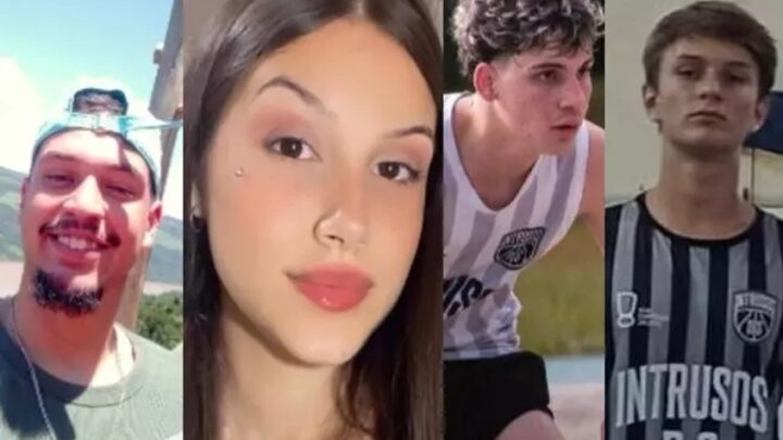 Famílias se despedem de jovens catarinenses mortos em acidente no RS